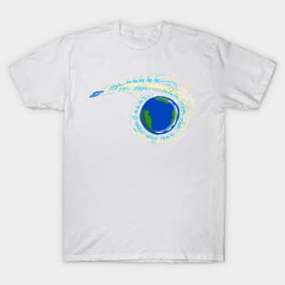 ET sending Giggles to Earth T-Shirt